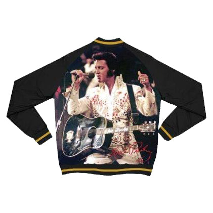 Graceland Elvis TCB Aloha From Hawaii Bomber Jacket