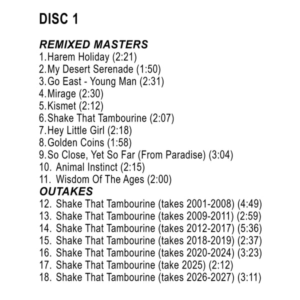 Graceland Elvis: The Harum Scarum Sessions FTD 3 CD Set