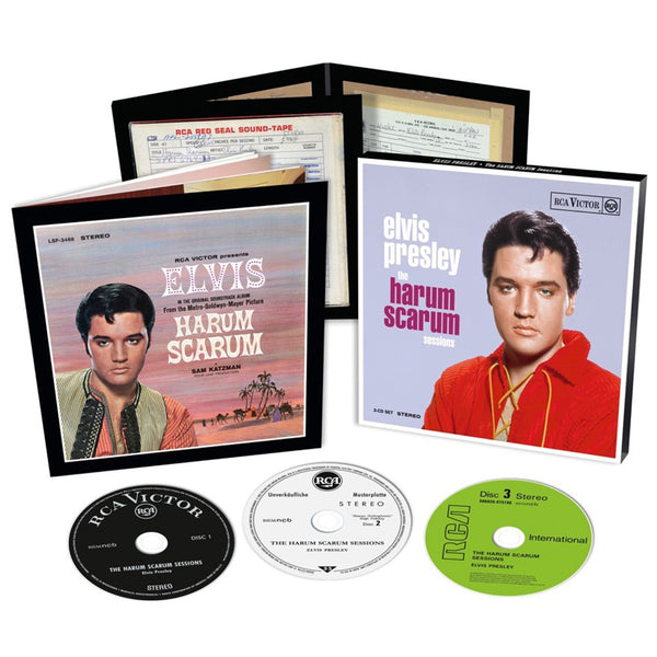 graceland Elvis: The Harum Scarum Sessions FTD 3 CD Set