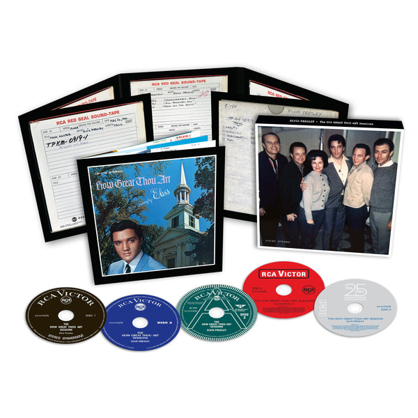 graceland Elvis: The How Great Thou Art Sessions FTD 5 CD Set