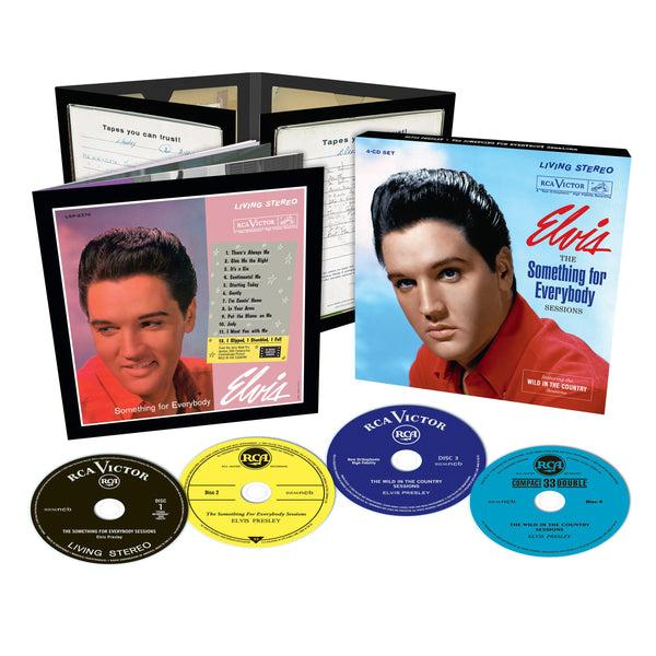 graceland Elvis: The Something For Everybody Sessions FTD 4 CD Set