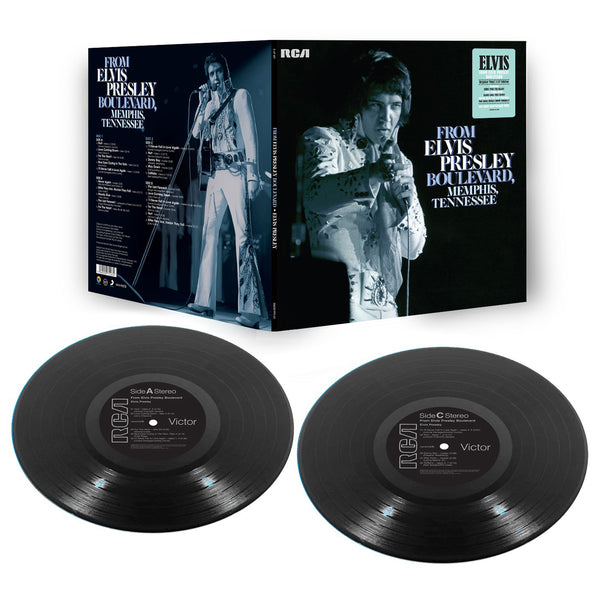 graceland From Elvis Presley Boulevard FTD Vinyl LP Set