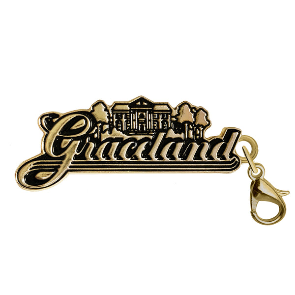 graceland Gold Plated Graceland Original Logo Charm