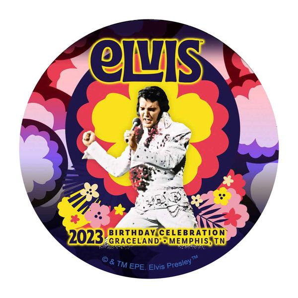 graceland 2023 Elvis Birthday Button