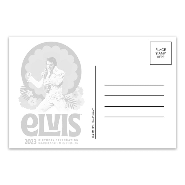 Graceland 2023 Elvis Birthday Postcard