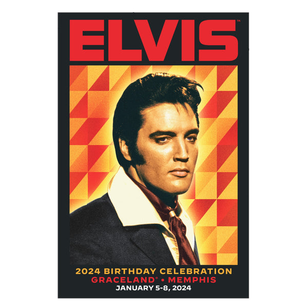graceland 2024 Elvis Birthday Postcard