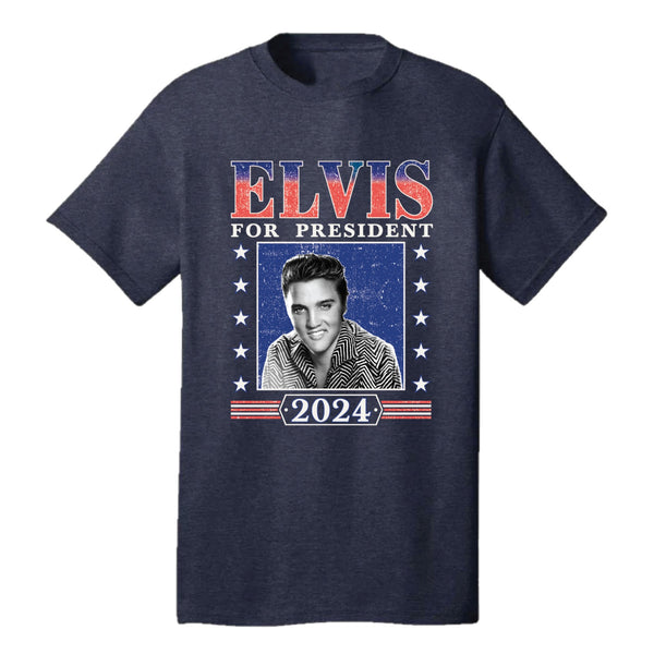 graceland 2024 Elvis For President Poster T-Shirt