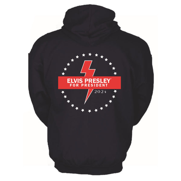 Graceland 2024 Elvis For President Zip Hoodie