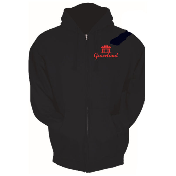 graceland 2024 Elvis For President Zip Hoodie