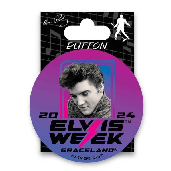 Graceland 2024 Elvis Week Button
