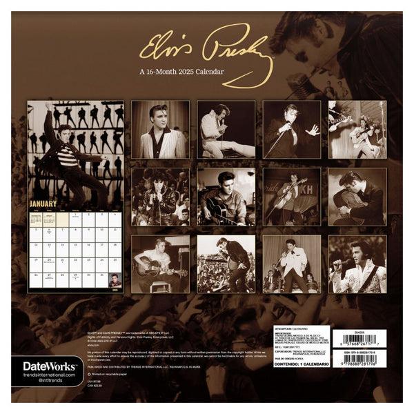 Graceland 2025 Elvis Presley Mini Calendar