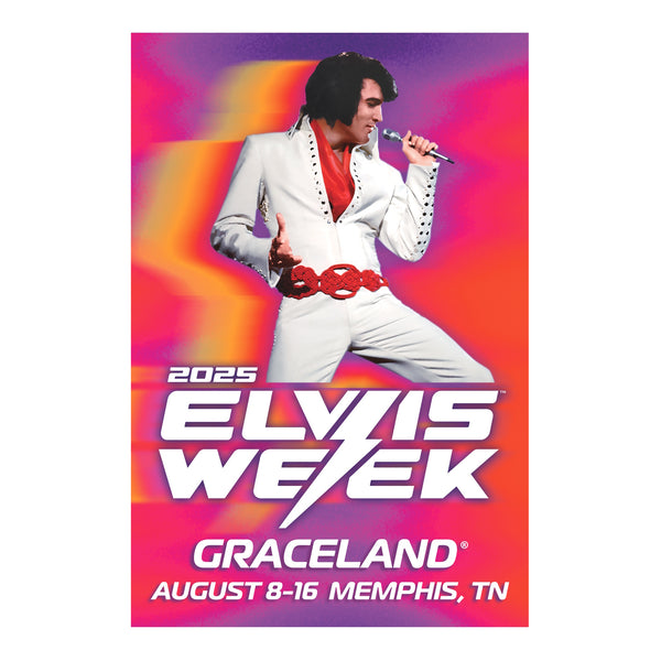 Graceland 2025 Elvis Week Postcard