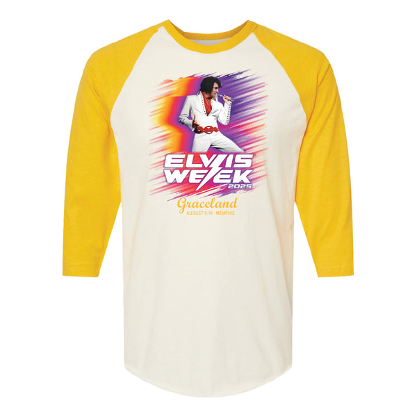 graceland 2025 Elvis Week Raglan