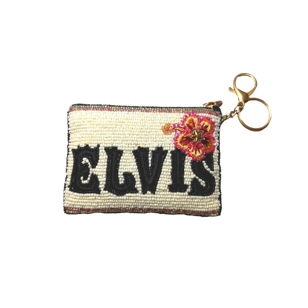 graceland Aloha From Hawaii Coin Purse Key Fob