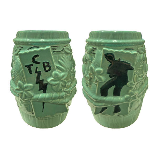 graceland Aloha Hawaii Barrel Tiki Mug