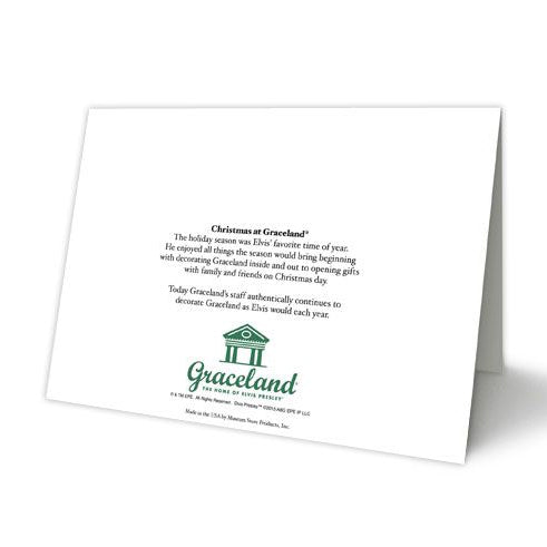 Graceland Christmas At Graceland Greeting Card