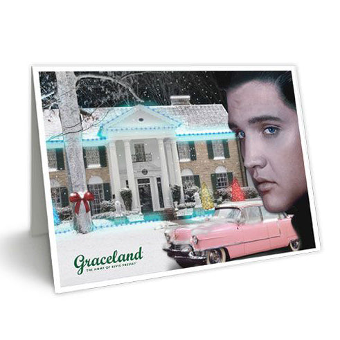 graceland Christmas At Graceland Greeting Card