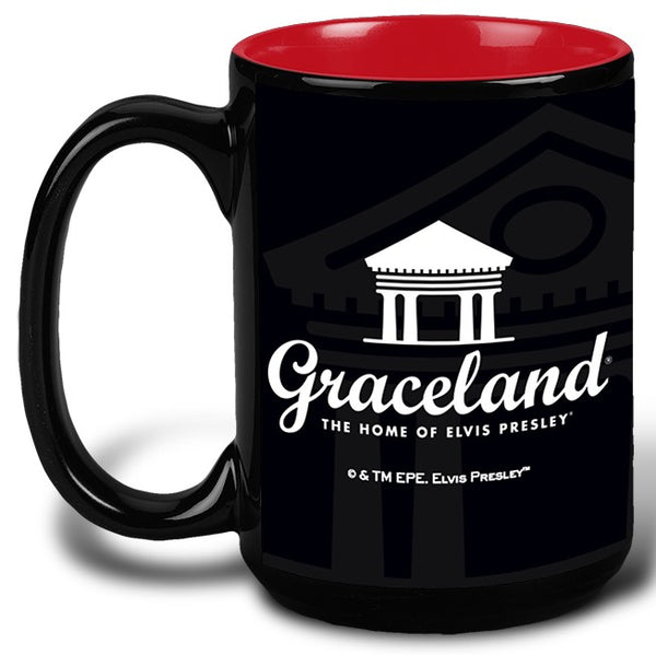 Graceland Elvis 50's Portrait Coffee Mug