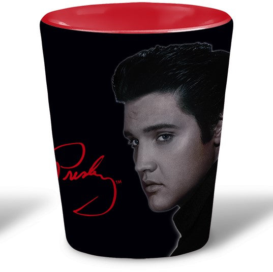 graceland Elvis 50's Portrait Shot Glass