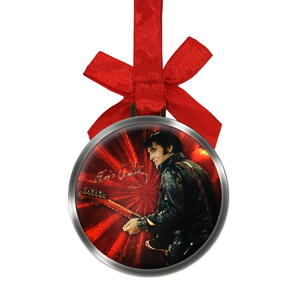 graceland Elvis 68 Special Round Ornament