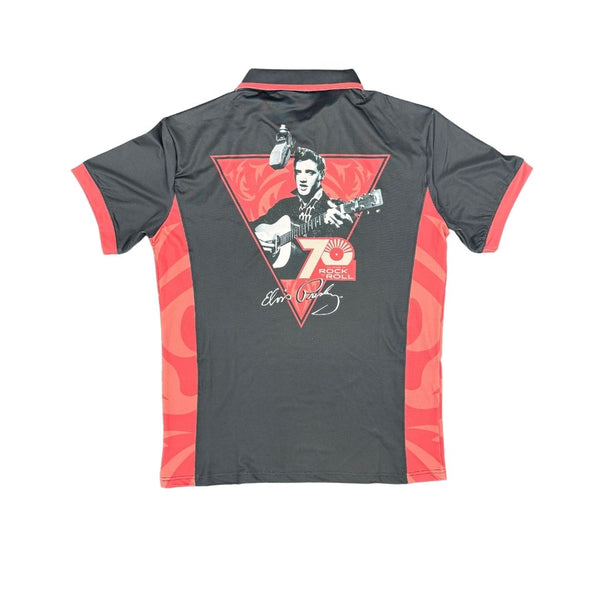 Graceland Elvis 70 Years Of Rock N Roll Polo