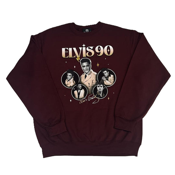 Graceland Elvis 90 Collage Sweatshirt