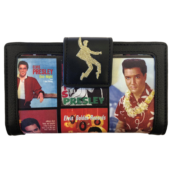 graceland Elvis Album Cover Wallet