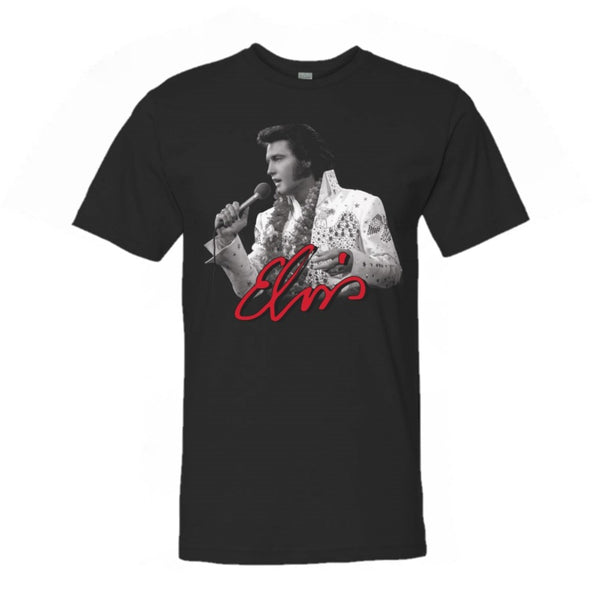 graceland Elvis Aloha Photo T-Shirt