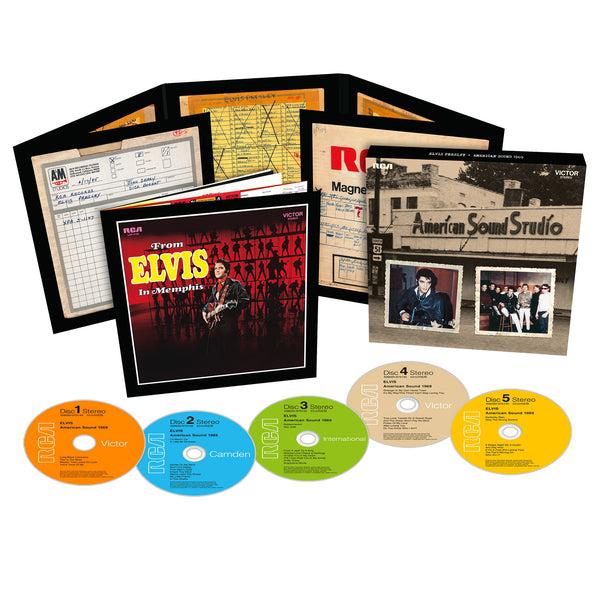 graceland Elvis: American Sound 1969 FTD 5 CD Set