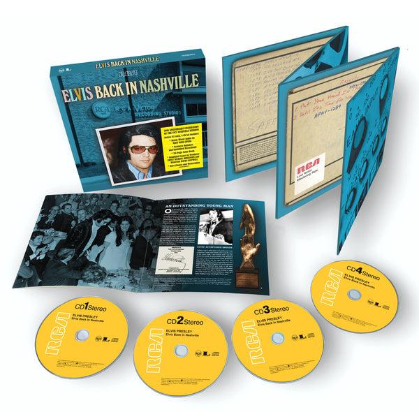 graceland Elvis Back In Nashville 4 CD Box Set