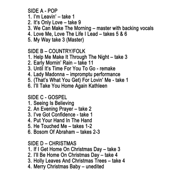 Graceland Elvis Back In Nashville Vinyl LP Set