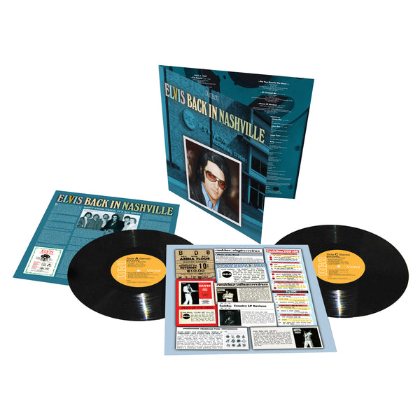 graceland Elvis Back In Nashville Vinyl LP Set