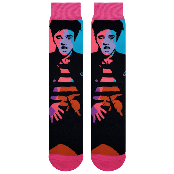 graceland Elvis Color Jailhouse Rock Crew Sock