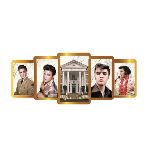 graceland Elvis Graceland 5 Image Magnet