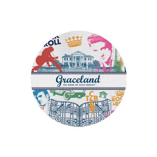 Graceland Elvis Graceland Collage Compact
