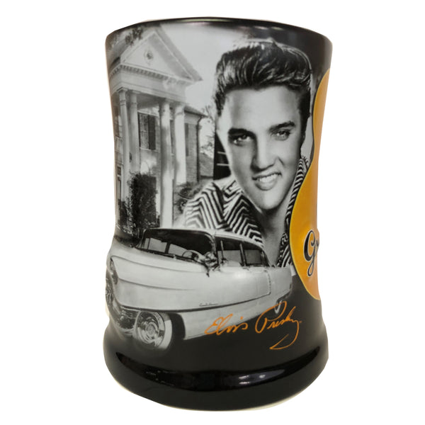 Graceland Elvis Graceland Guitar Handle Coffee Mug