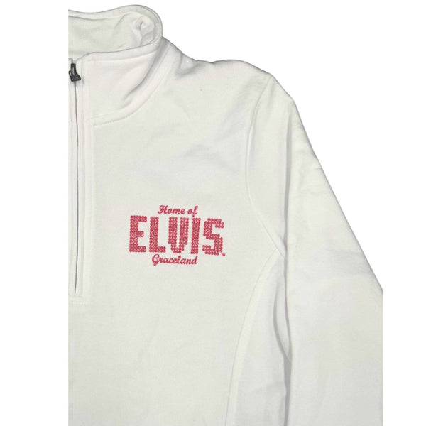 Graceland Elvis Graceland Half Zip Women's Crew