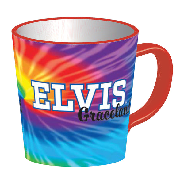 graceland ELVIS Graceland Tie Dye Coffee Mug