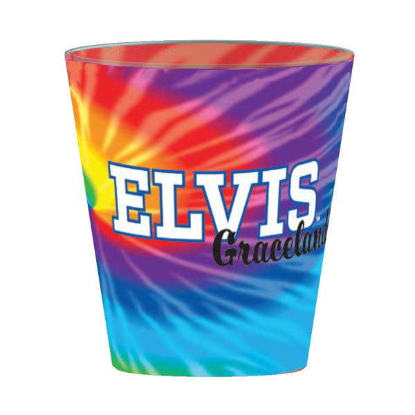 graceland ELVIS Graceland Tie Dye Shot Glass