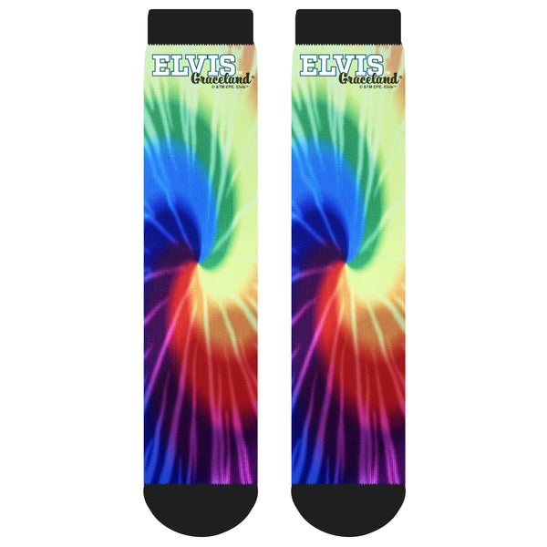 graceland Elvis Graceland Tie Dye Socks