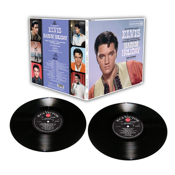 graceland Elvis Harem Holiday FTD LP Set