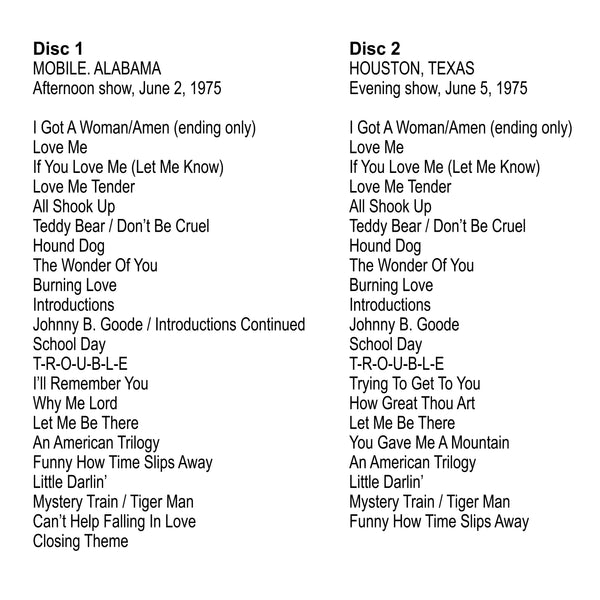 Graceland Elvis: June '75 FTD 4 CD Set
