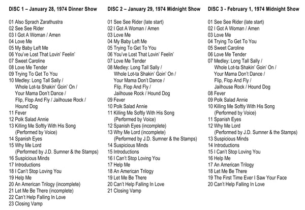 Graceland Elvis: Let Me Be There FTD 3 CD Set