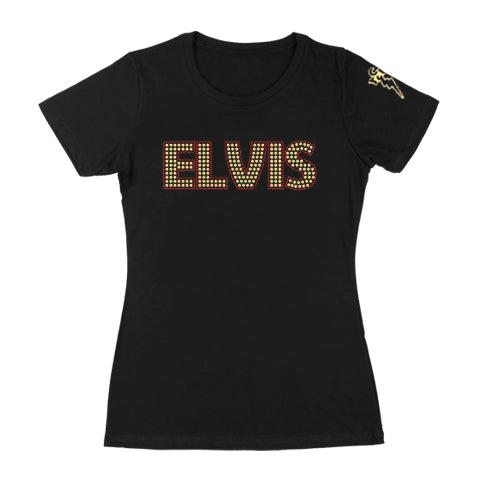 graceland Elvis Lights Women's T-Shirt