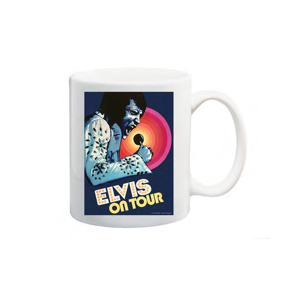 graceland Elvis On Tour Coffee Mug