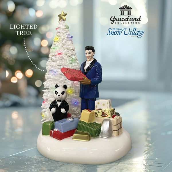 Graceland Elvis Passes Out The Gifts