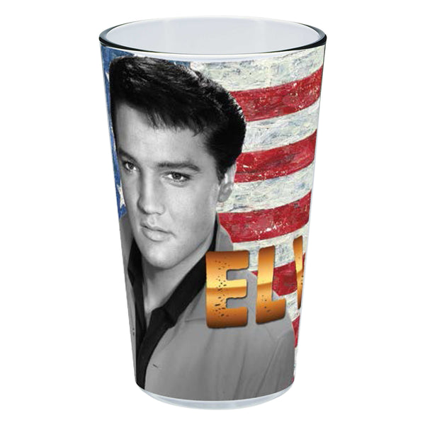 graceland Elvis Presley Americana Pint Glass