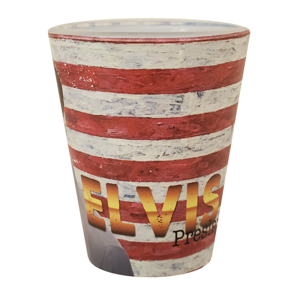 Graceland Elvis Presley Americana Shot Glass