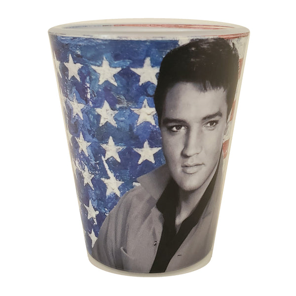 Graceland Elvis Presley Americana Shot Glass