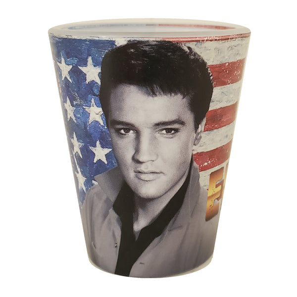 graceland Elvis Presley Americana Shot Glass